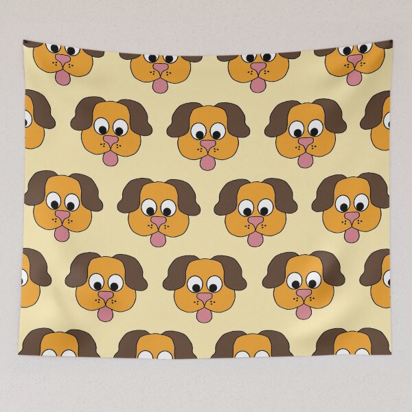 Item preview, funny dog pattern designed and sold by azet-art.