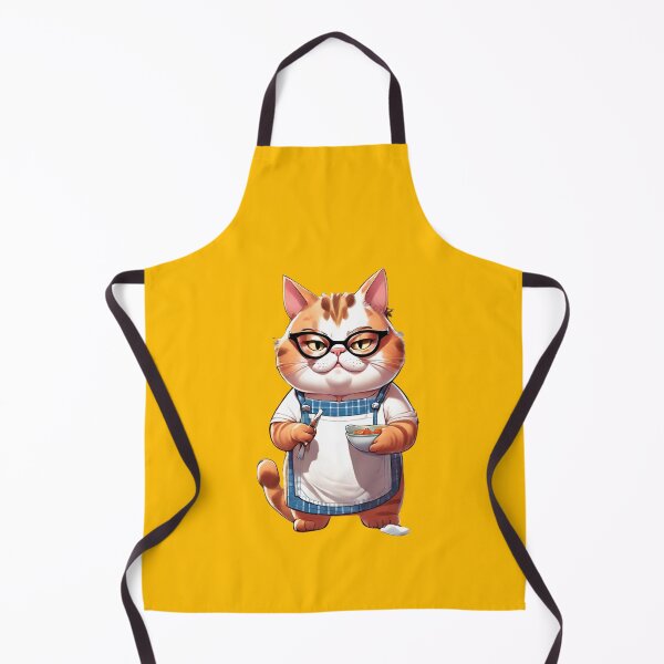 Item preview, Chubby Kitty Cat Home Cook designed and sold by Keffy.