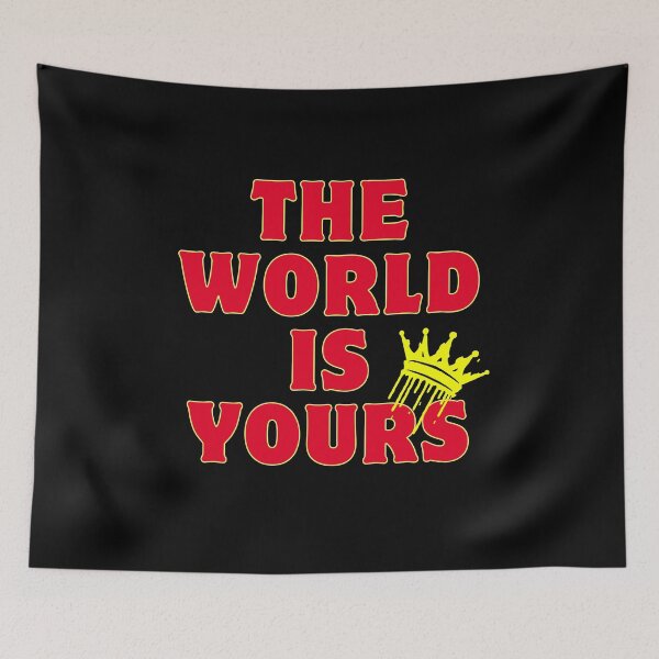 Item preview, The World Is Yours designed and sold by Burkae.