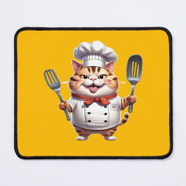 Item preview, Chubby Kitty Cat Chef designed and sold by Keffy.