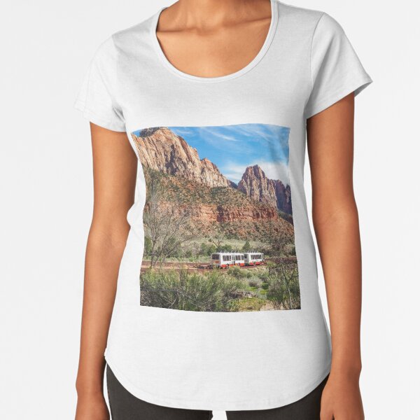 Zion National Park Premium Scoop T-Shirt