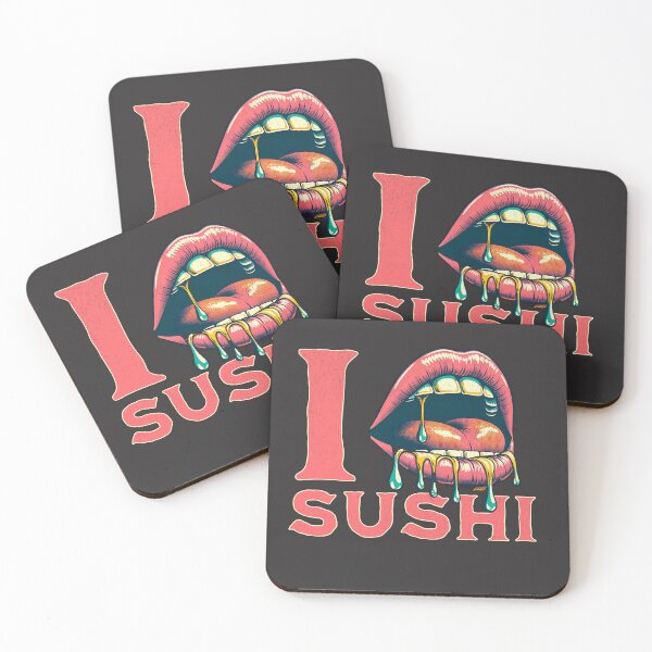 Item preview, I LOVE SUSHI designed and sold by Retro-Rebellion.