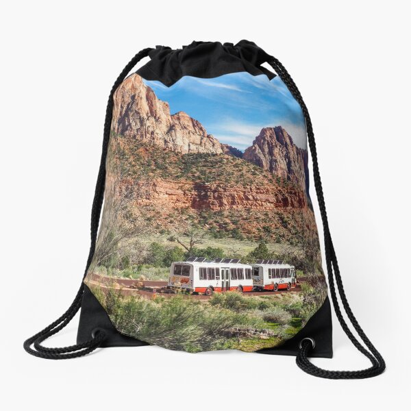 Zion National Park Drawstring Bag