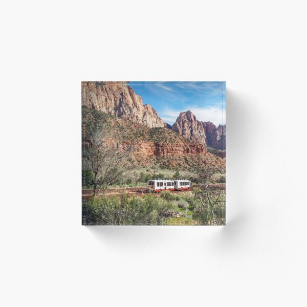 Zion National Park Acrylic Block