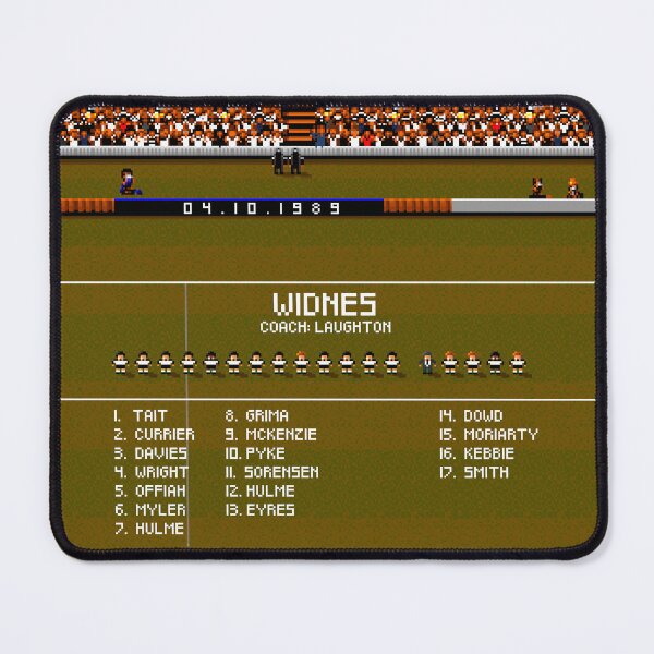 Item preview, Widnes 1989 Retro Pixel Art designed and sold by yesmrkev.