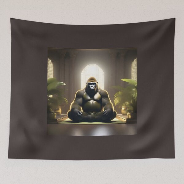 Item preview, nature gorilla designed and sold by DigiArtFusion.
