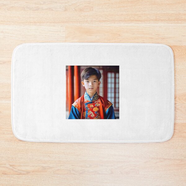 Item preview, Handsome Asian Boy In A Traditional Dress designed and sold by JoyPhotoArt.