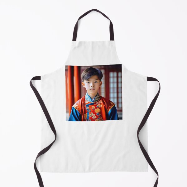 Item preview, Handsome Asian Boy In A Traditional Dress designed and sold by JoyPhotoArt.