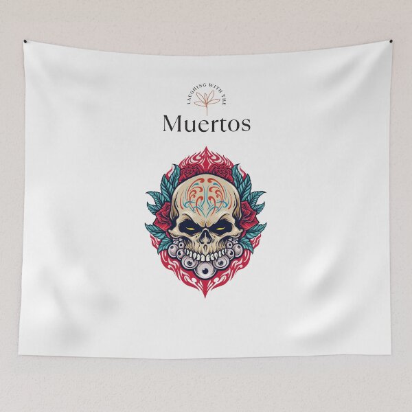 Item preview, Sugar Skull Serenity: Laughing with the Muertos designed and sold by exclusivebucket.