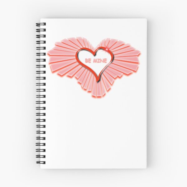 Item preview, Valentine Be Mine Pink Heart designed and sold by Afterzanner.