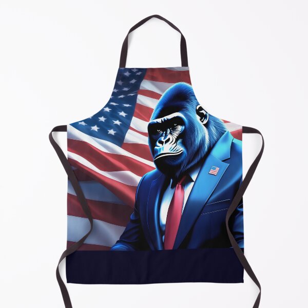 Item preview, gorilla POTUS designed and sold by DigiArtFusion.