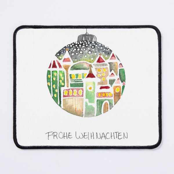 Item preview, Christmas ball with Christmas town - A Christmas village in a Christmas ball designed and sold by RebeccaFreese.