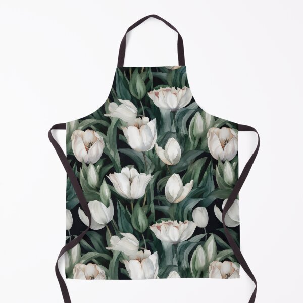 Item preview, white tulips designed and sold by elegantpaterns.