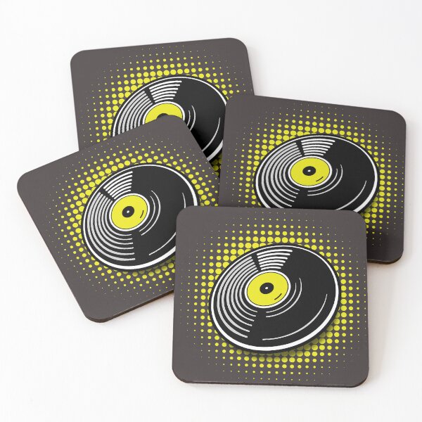 Item preview, Vinyl Record With A Yellow Label designed and sold by Marvelpic.