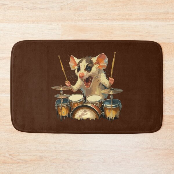 Item preview, Opossum Playing Drums designed and sold by box-artshop.