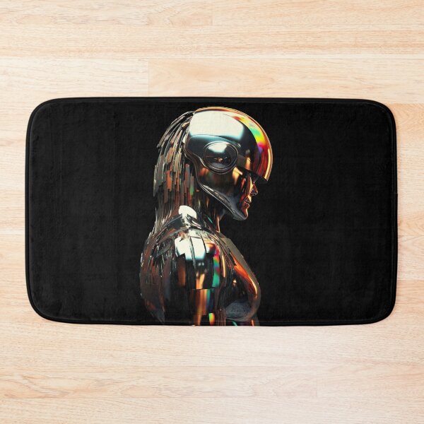 Item preview, Chromatic Mindscape: Surreal Chrome Abstract Art designed and sold by iQuorra.