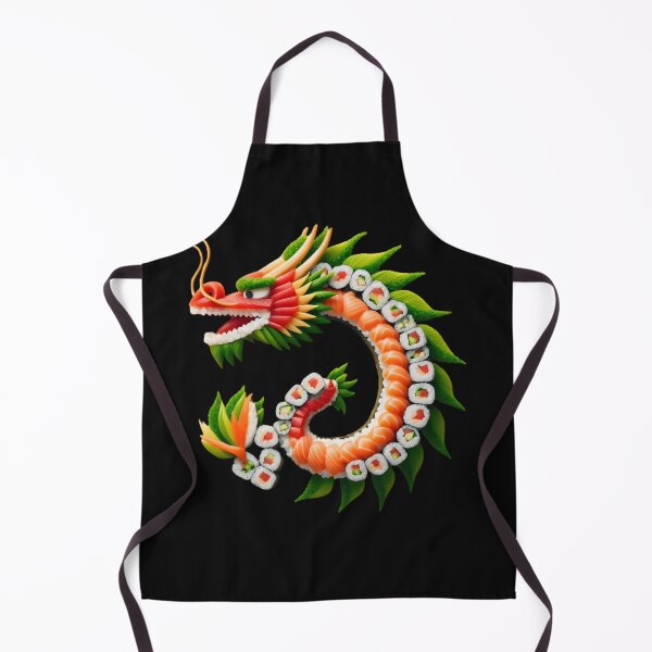 Item preview, Sushi Dragon: Culinary Myth designed and sold by AI-Only Creations.
