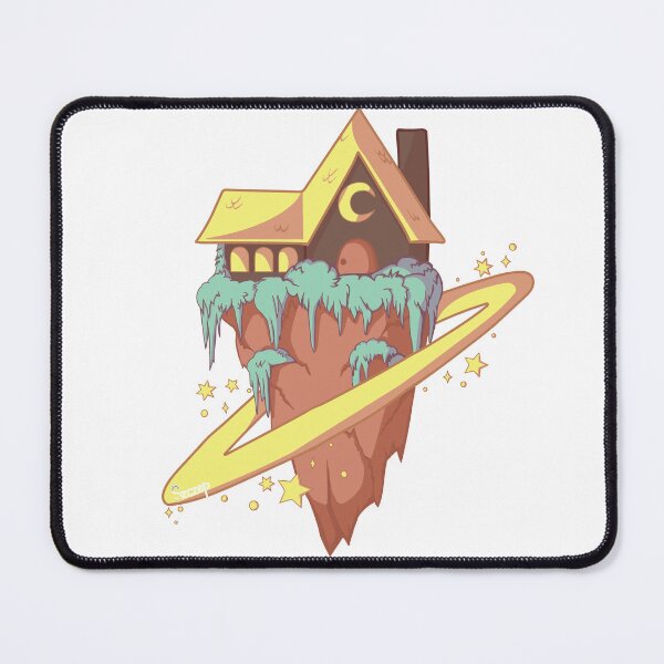 Item preview, Magical Witch House on Floating Island designed and sold by ArtbySzczep.