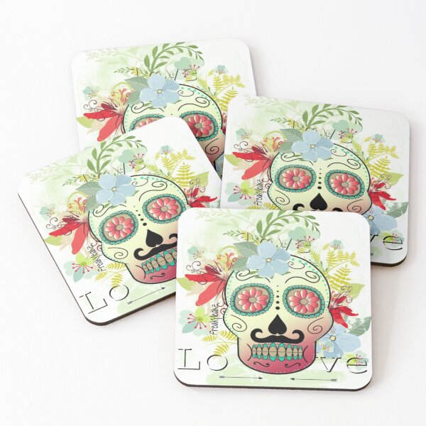 Item preview, MULTICOLORED FANTASY SKULL designed and sold by inarausch2023.