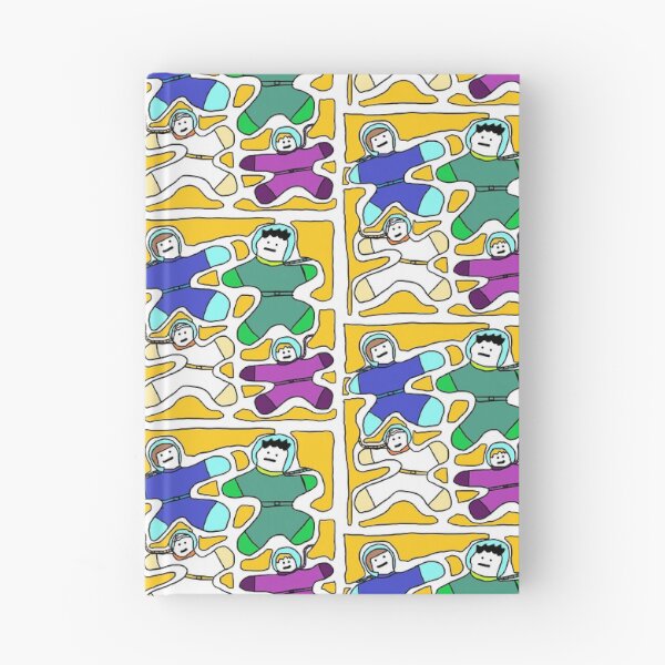 Item preview, Astronauts Caught by Liquid Monster on the yellow Planet designed and sold by zzzozzo.