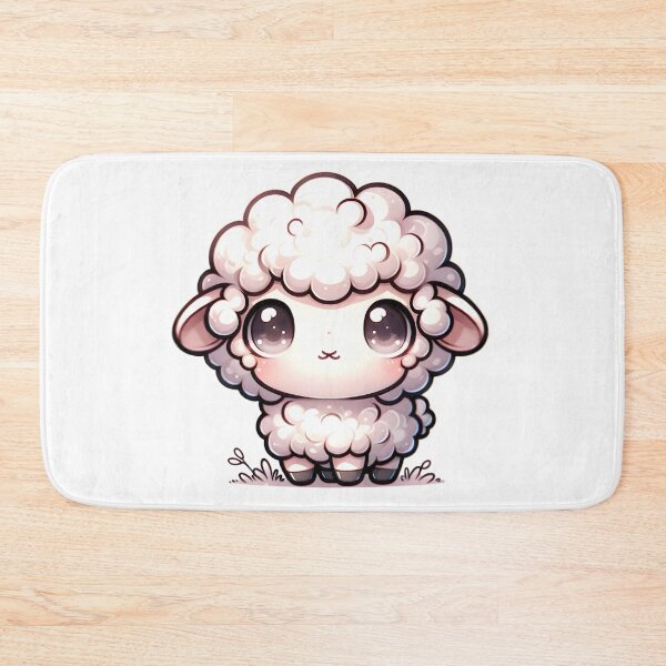 Item preview,  Woolbert - Cute Baby Sheep Cartoon designed and sold by CuddlesCartoons.