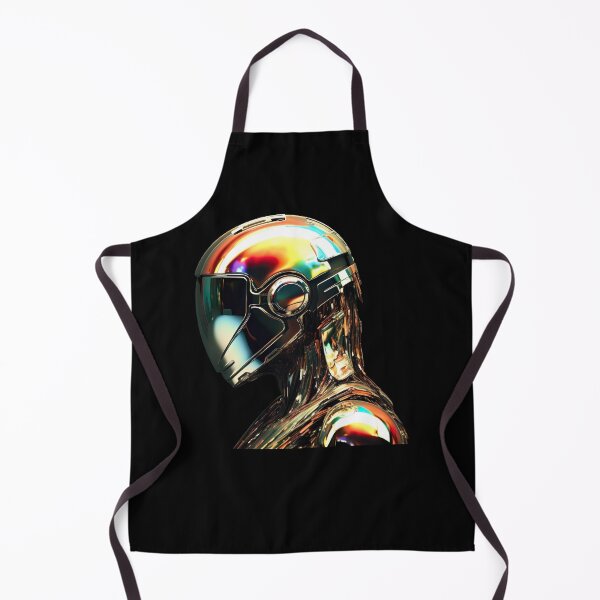 Item preview, Chrome Reverie: Surreal Abstract Headpiece Art designed and sold by iQuorra.