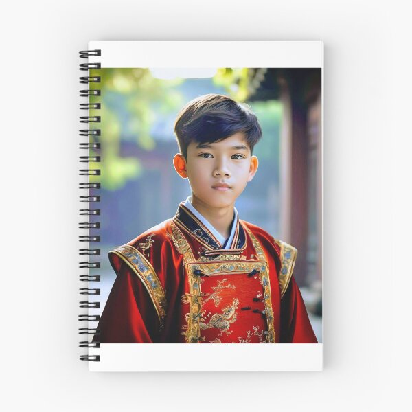 Item preview, Handsome Asian Boy In A Traditional Dress designed and sold by JoyPhotoArt.