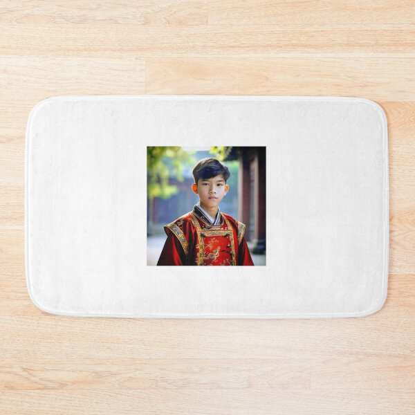 Item preview, Handsome Asian Boy In A Traditional Dress designed and sold by JoyPhotoArt.