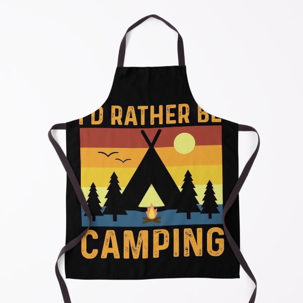 Item preview, Id Rather Be Camping - Outdoor Forest Nature Adventure designed and sold by Sunserize Designs.