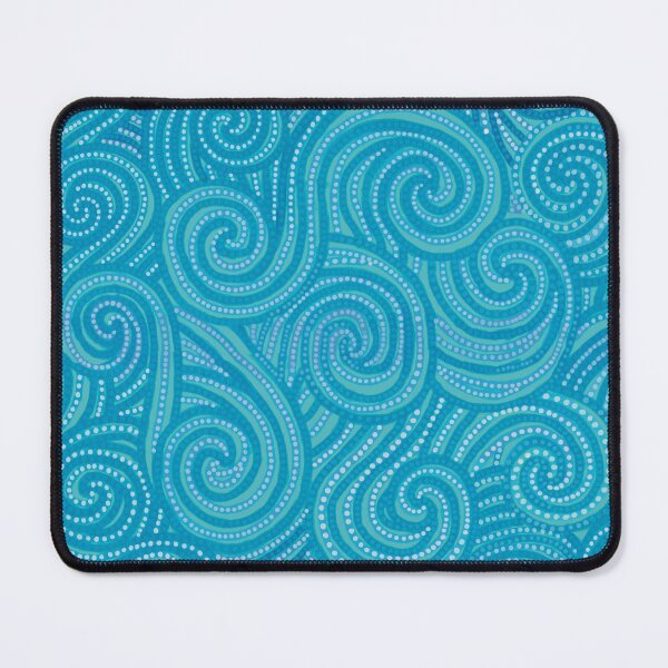 Item preview, NO AI ! Light Blue Wild Water Waves designed and sold by ManonElmendorp.