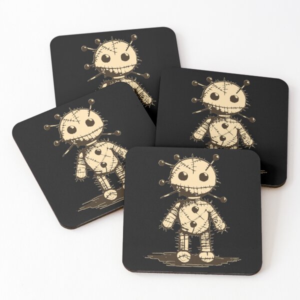 Item preview, Cute Voodoo Doll - Minimalist Ink designed and sold by PETRIPRINTS.