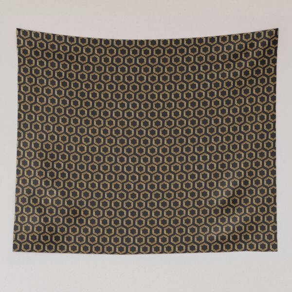 Item preview, Art deco geometry black and gold designed and sold by OtterFactory.