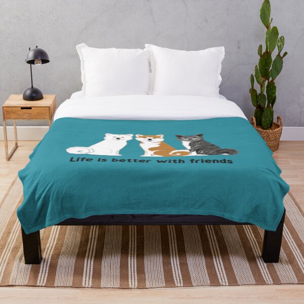 Item preview, Akita Inu. Life is better with friends designed and sold by haniku.