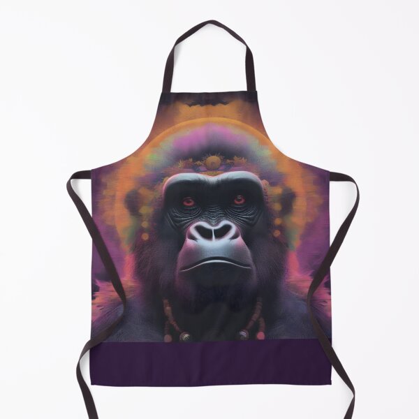 Item preview, gorilla face designed and sold by DigiArtFusion.