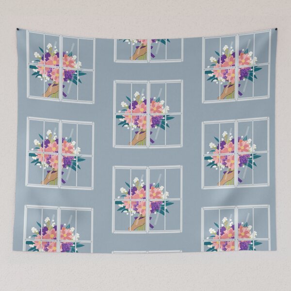 Item preview, A floral bouquet brings pleasure, joy, romance, and politeness. designed and sold by Bluebellsdreams.