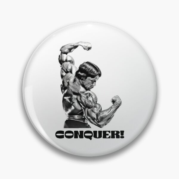 Item preview, Arnold schwarzenegger, Conquer! Arnold schwarzenegger Fan art  designed and sold by HuzaifaNaveedh.