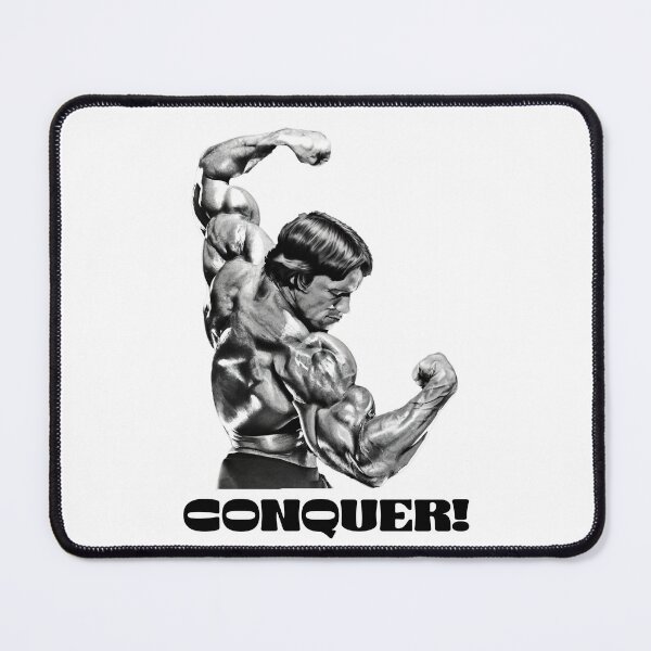 Item preview, Arnold schwarzenegger, Conquer! Arnold schwarzenegger Fan art  designed and sold by HuzaifaNaveedh.