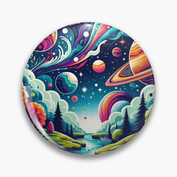Item preview, Cosmic Serenity: Nature Meets Nebula designed and sold by templeofatro.