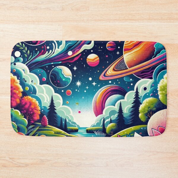 Item preview, Cosmic Serenity: Nature Meets Nebula designed and sold by templeofatro.