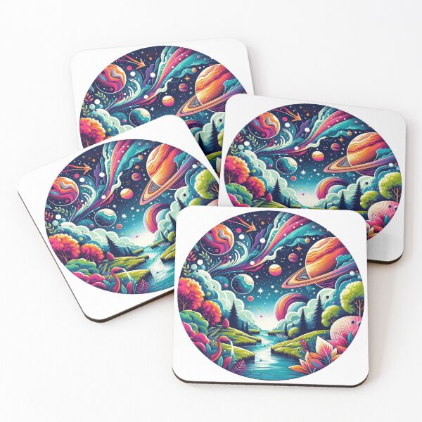 Item preview, Cosmic Serenity: Nature Meets Nebula designed and sold by templeofatro.