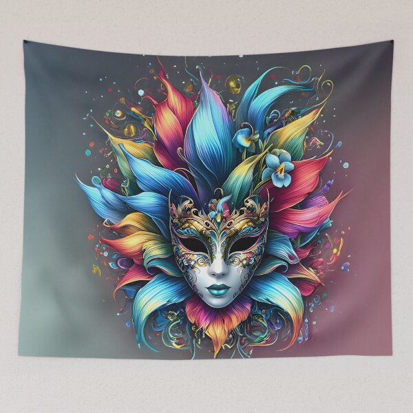 Item preview, Carnival mask - Colombina designed and sold by WalterGomes.