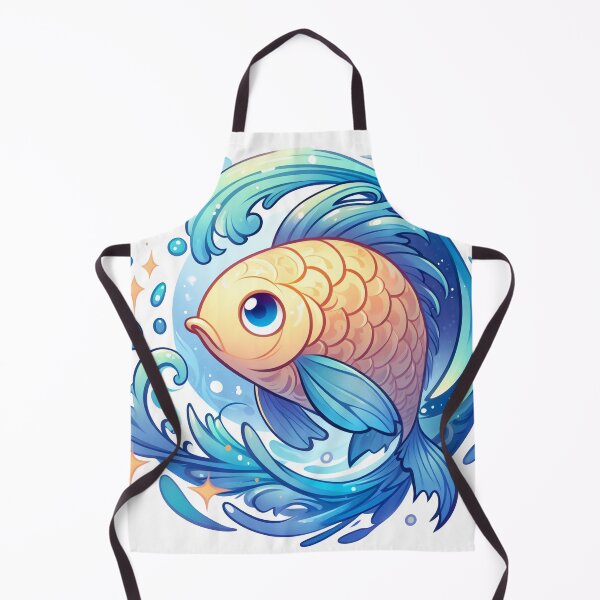 Item preview, Cute Fish - Pisces Zodiac Sign Art2 designed and sold by GsnDream.