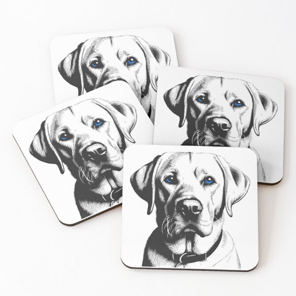 Item preview, Labrador retriever vector, blue eyes labrador retriever designed and sold by Kr1tos.