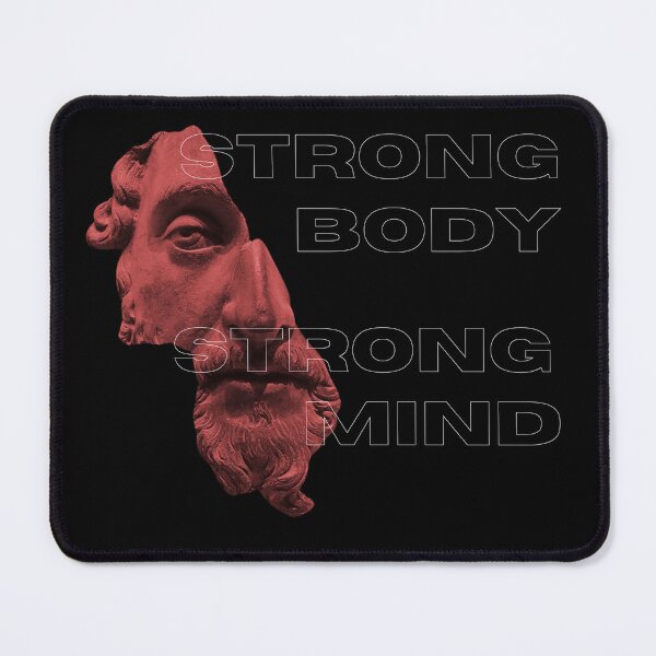 Item preview, Marcus Aurelius strong body strong mind designed and sold by SMARTKIT DESIGNAGENCY.