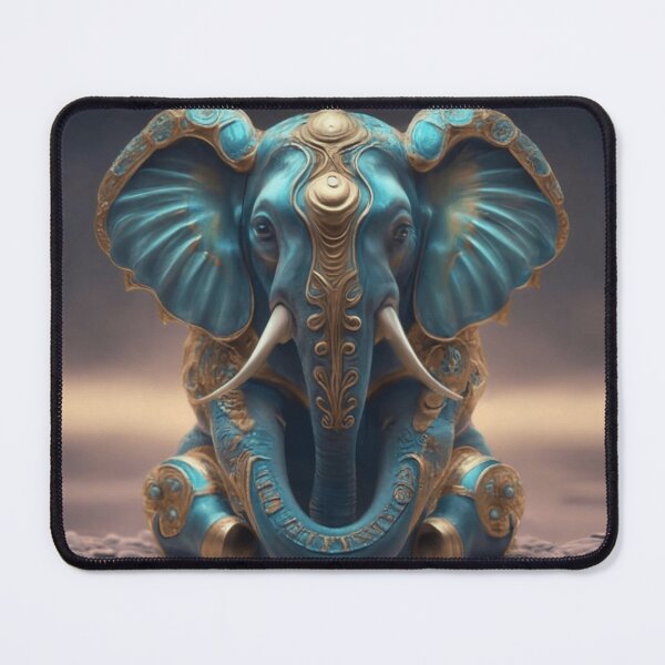 Item preview, Blue elephant of spirituality designed and sold by smartlogo_factory.