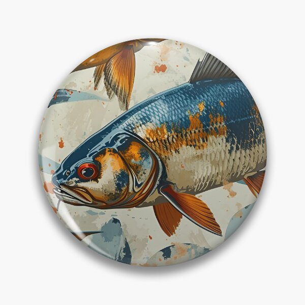 Artikelvorschau, Fischkunstfarbe Classic Vintage - F04 entworfen und verkauft von BeebooDesign.