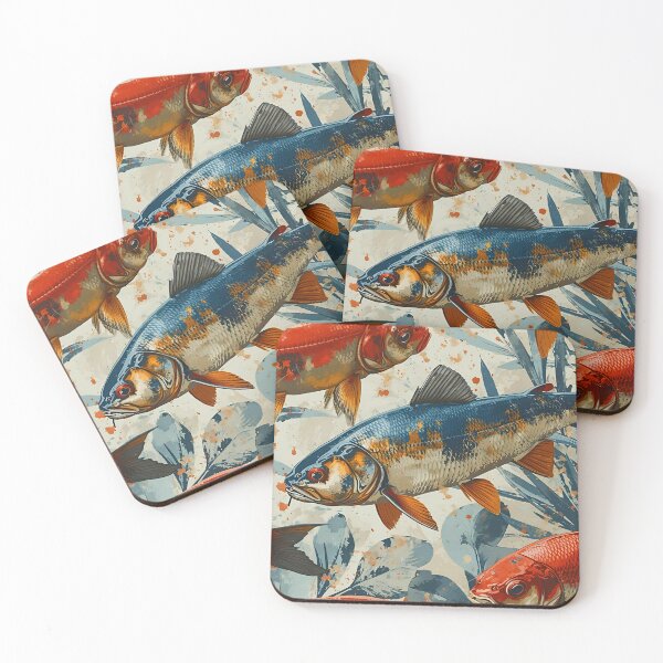 Item preview, Fish Art Color Classic Vintage - F04 designed and sold by BeebooDesign.