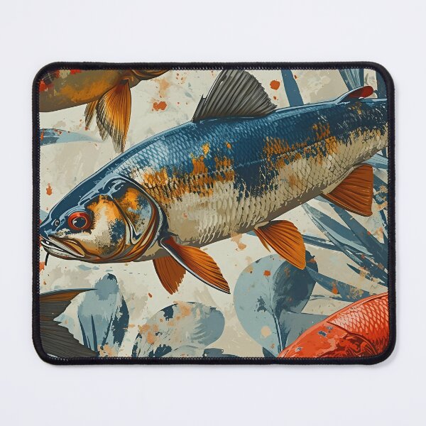 Artikelvorschau, Fischkunstfarbe Classic Vintage - F04 entworfen und verkauft von BeebooDesign.
