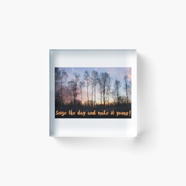 Item preview, Seize the day and make it yours! designed and sold by InbalTurShalom.