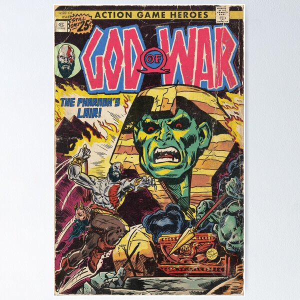 Item preview, "The Pharaoh's Lair" Comic Book Cover Fan Art designed and sold by MarkScicluna.